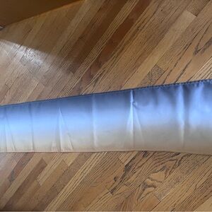 Water resistant, washable, gray cream and yellow table runner Table Runner